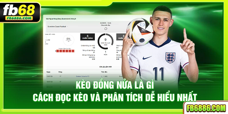 Kèo đồng nửa là gì - Cách đọc kèo và phân tích dễ hiểu nhất