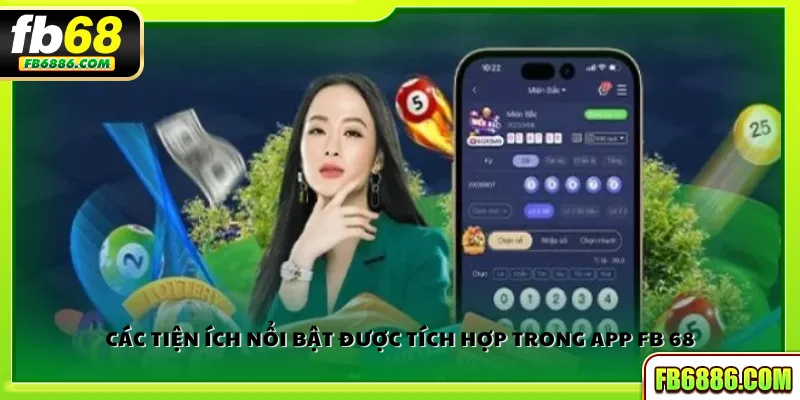 Các tiện ích nổi bật được tích hợp trong app FB 68